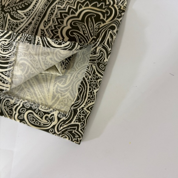 Bamboo Traders Black and White Paisley Skort - Picture 6 of 9